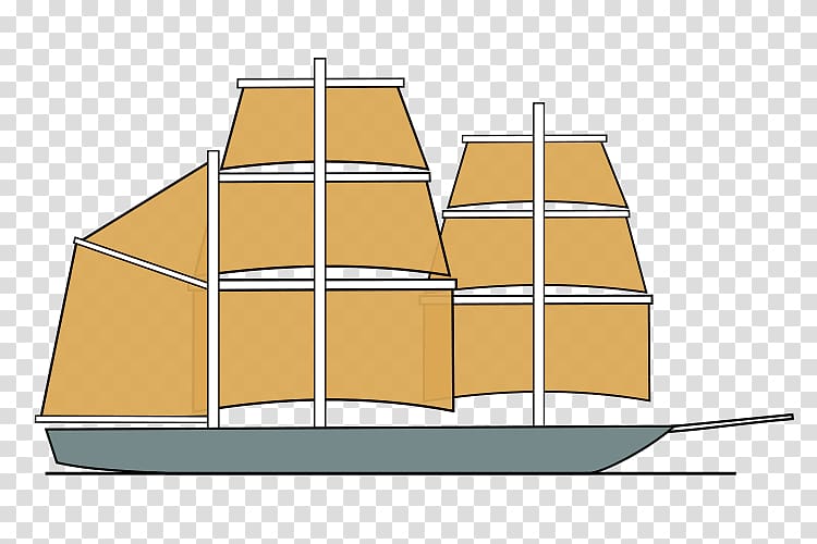 Sailing ship Mast Barquentine, Rigging transparent background PNG clipart