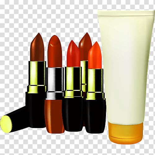 Cosmetics Lipstick Cartoon, Cartoon lipstick transparent background PNG clipart
