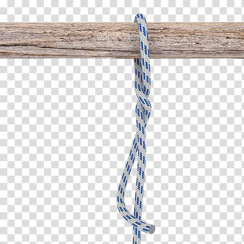 Buntline hitch Rope Knot Necktie Buttonhole, rope transparent background PNG clipart