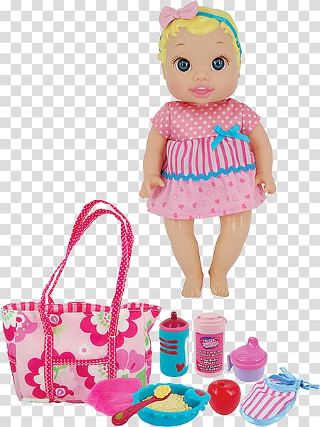 Barbie Doll Toddler Infant Eating, eat baby transparent background PNG clipart