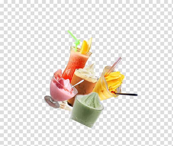 Ice cream cake Juice Ice pop, Colorful ice cream transparent background PNG clipart
