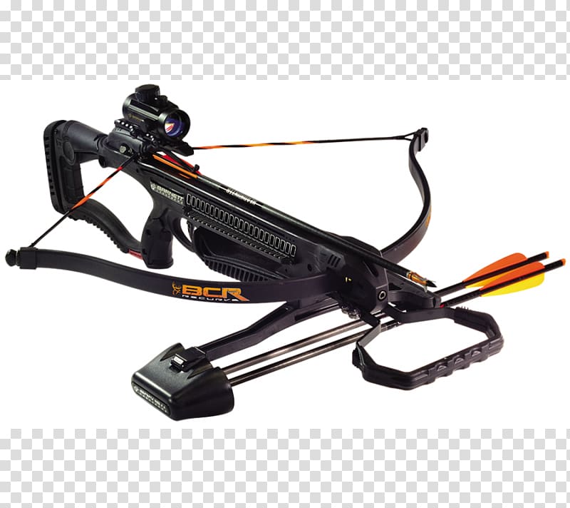 Crossbow Barnett International Red dot sight Hunting Recurve bow, weapon transparent background PNG clipart
