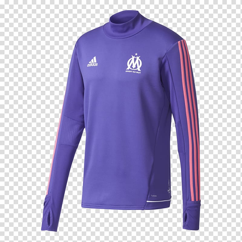 Olympique de Marseille Centre d'entraînement Robert Louis-Dreyfus Tracksuit Bluza Sport, sweat shirt transparent background PNG clipart