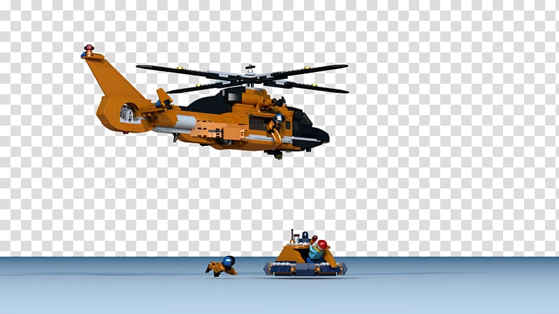Helicopter rotor Eurocopter HH-65 Dolphin Search and rescue Lifeguard, helicopter transparent background PNG clipart