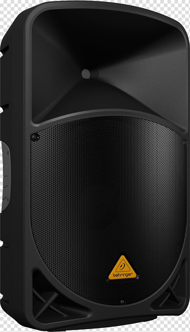 Microphone Loudspeaker Powered speakers Public Address Systems Behringer, Speaker transparent background PNG clipart