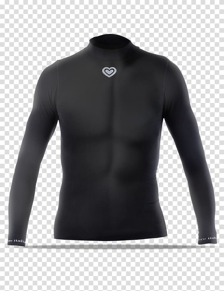 Sleeve T-shirt Wetsuit Sun protective clothing Decathlon Group, T-shirt transparent background PNG clipart