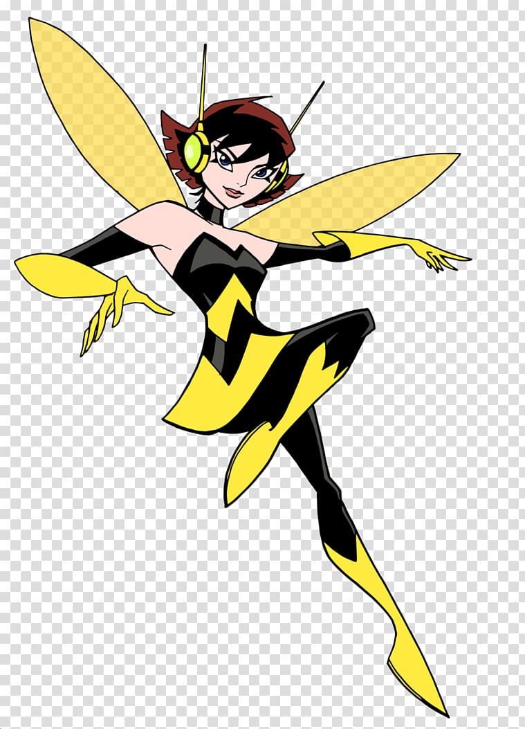 Wasp Hank Pym The Mighty Avengers Marvel Comics, wasp transparent background PNG clipart