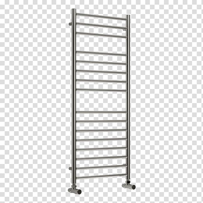Stainless steel Heated towel rail Heating Radiators, Radiator transparent background PNG clipart