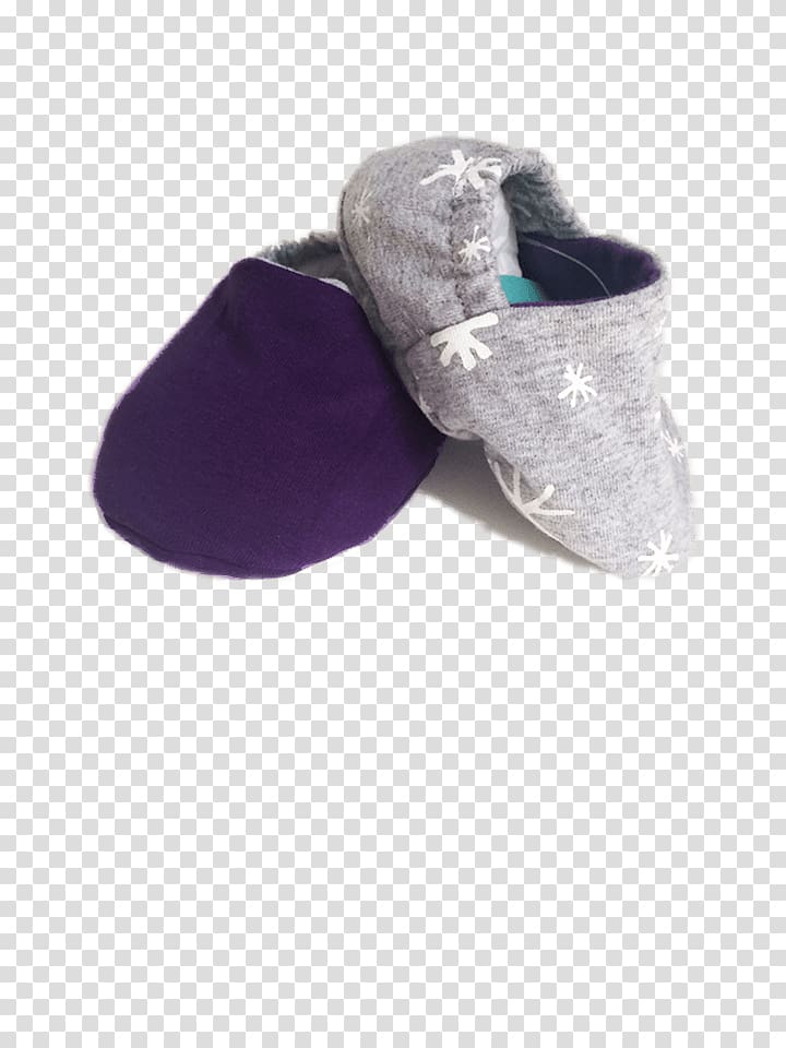 Slipper Purple Shoe Grey 3M, starry sky transparent background PNG clipart