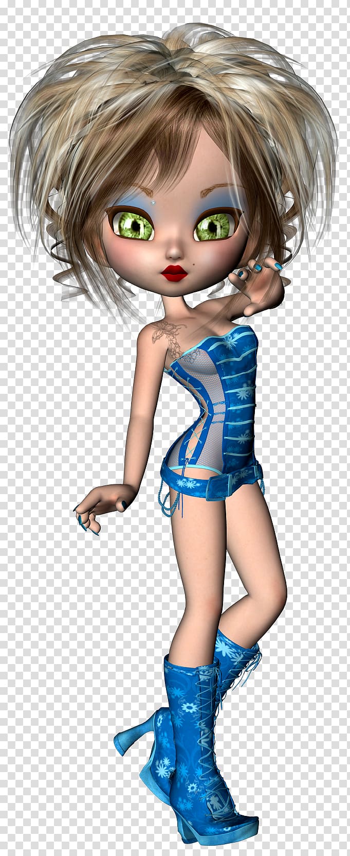 Doll Duda 3D computer graphics , doll transparent background PNG clipart