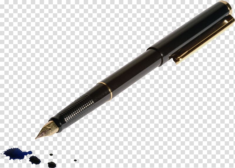 Rollerball pen Ballpoint pen Fountain pen Pentel, material transparent background PNG clipart