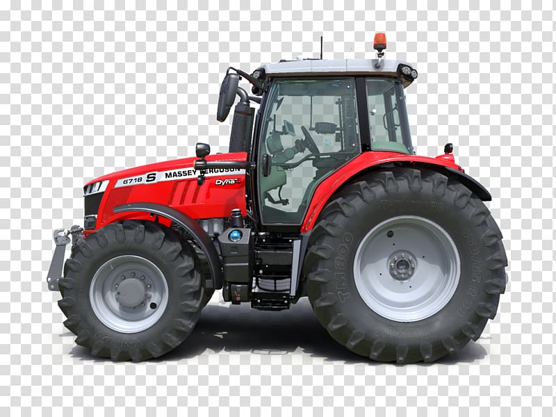 Tractor Massey Ferguson Agricultural machinery Agriculture, tractor transparent background PNG clipart