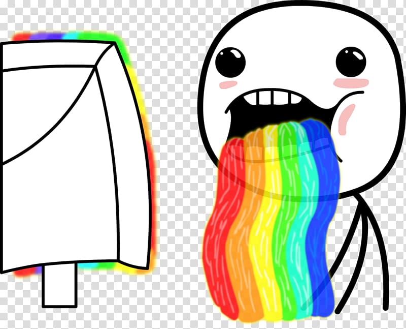 Vomiting Rainbow AddressSanitizer Desktop , rainbow transparent background PNG clipart