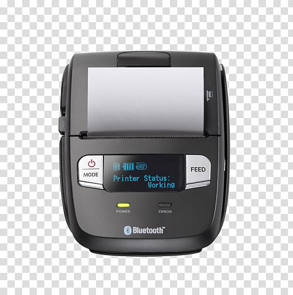 Thermal printing Label printer Point of sale Star Micronics SM-L200, printer transparent background PNG clipart