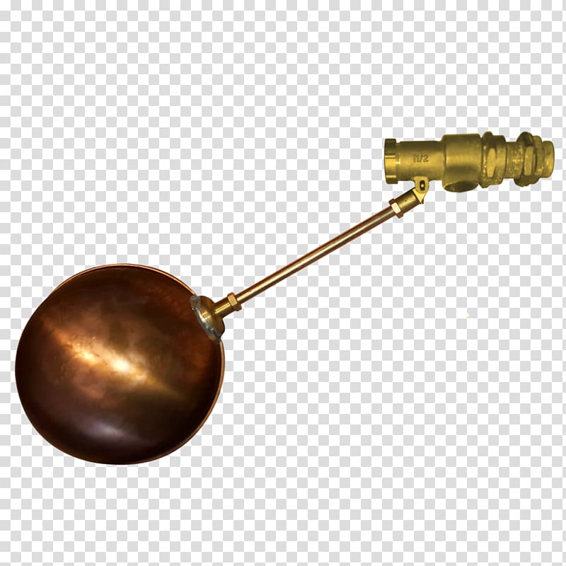 Brass Ballcock Float Ball valve, Brass transparent background PNG clipart