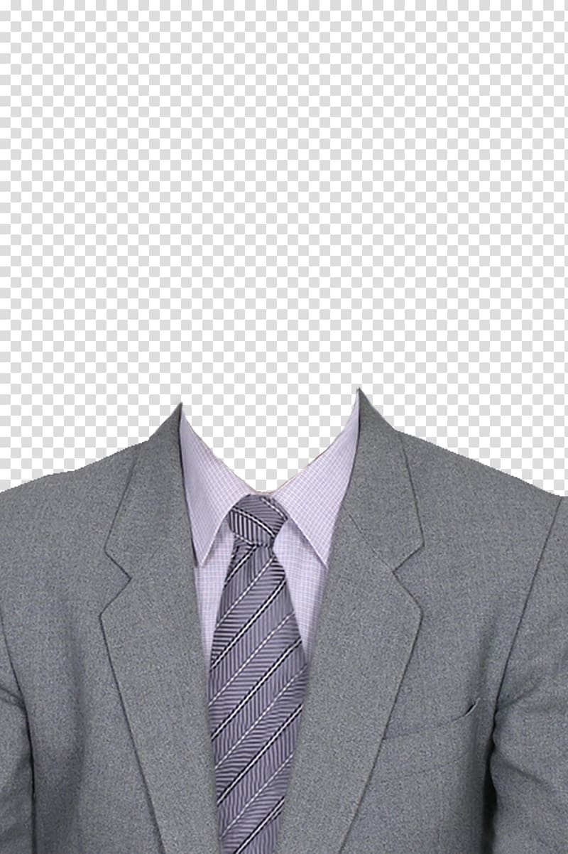 gray notched lapel suit jacket , Suit Dress, Wise Man transparent background PNG clipart