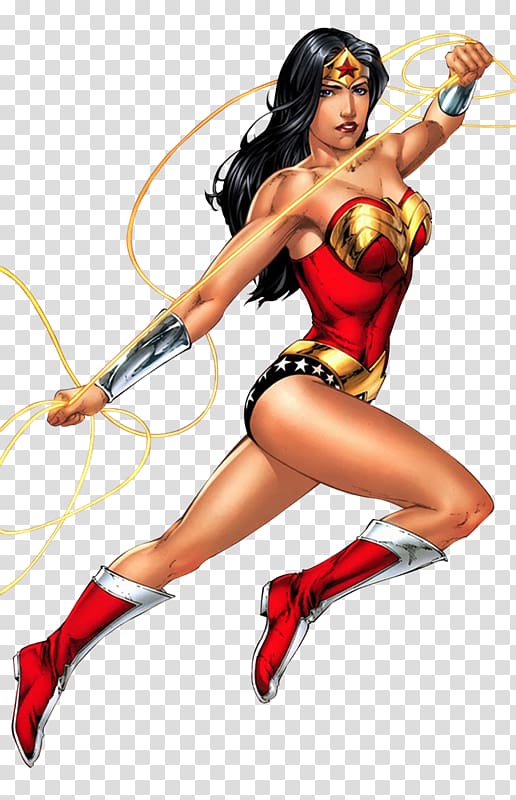 Wonder Woman Comics Female, Efectos superheroes golpes transparent background PNG clipart