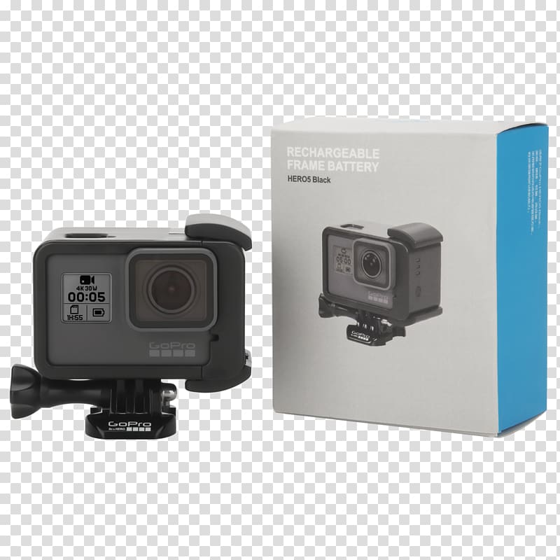 Video Cameras GoPro HERO5 Black Battery, gopro cameras transparent background PNG clipart