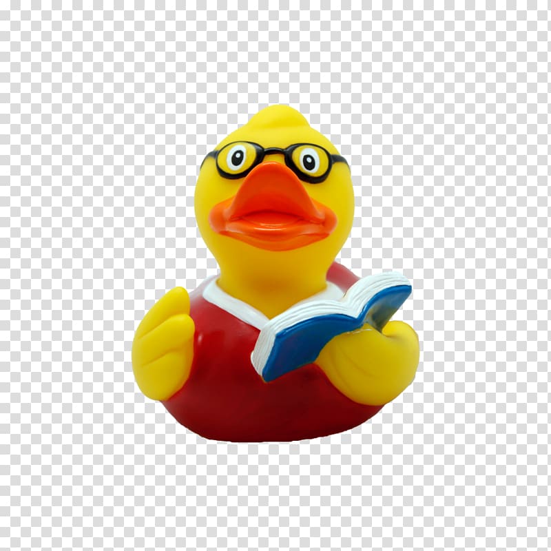 Rubber duck Big Duck Natural rubber Bathtub, rubber duck transparent background PNG clipart