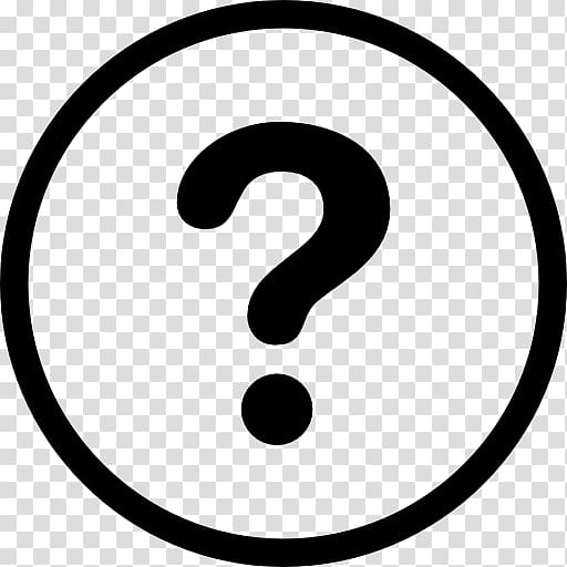 Question mark Computer Icons Sign, full of doubts transparent background PNG clipart