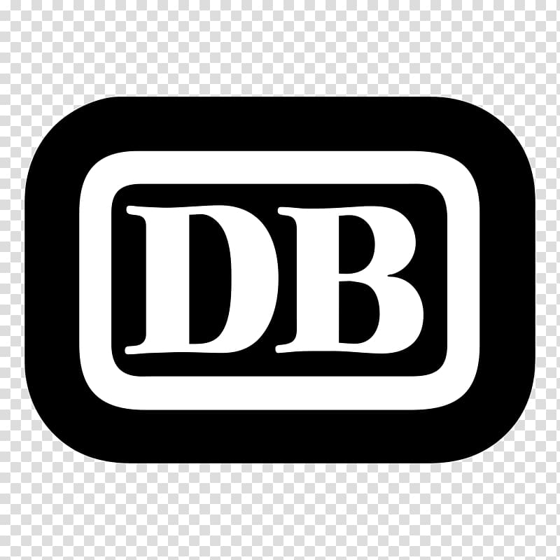 Deutsche Bahn Logo graphics Font Design, lokomotive transparent background PNG clipart