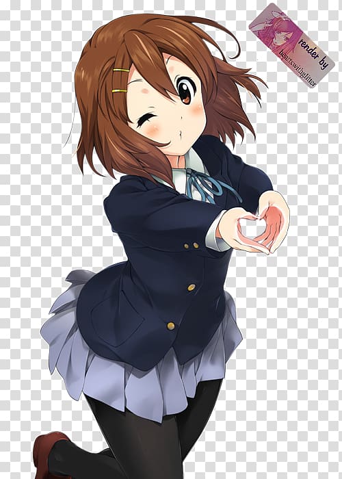 Yui Hirasawa Ritsu Tainaka Kirito Tsumugi Kotobuki K-On!, Anime transparent background PNG clipart