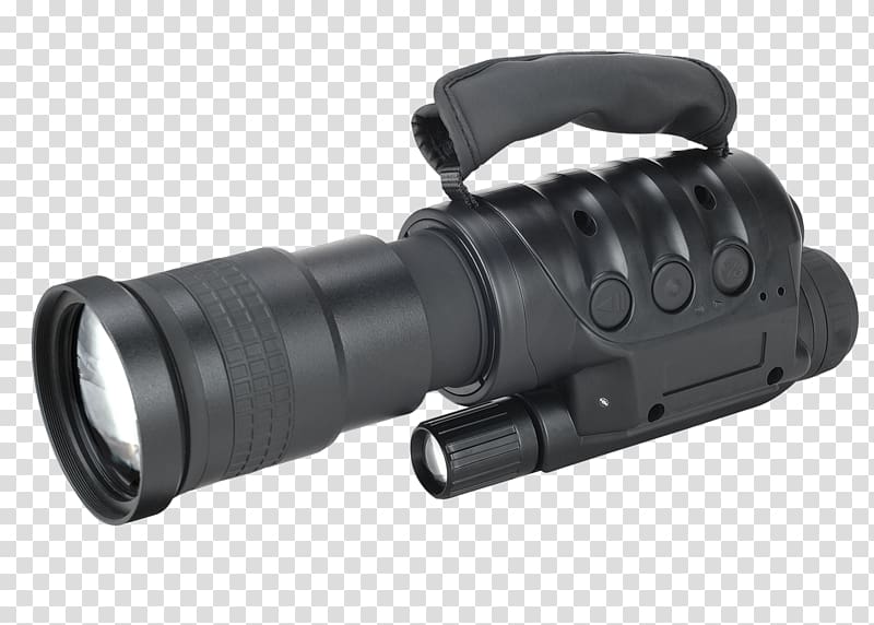 Monocular Night vision device Telescopic sight Binoculars, Binoculars transparent background PNG clipart