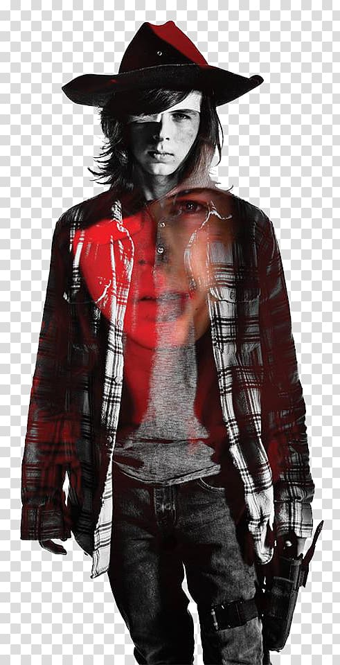 Carl Grimes Rick Grimes Glenn Rhee Negan The Walking Dead: Michonne, Walking girl transparent background PNG clipart
