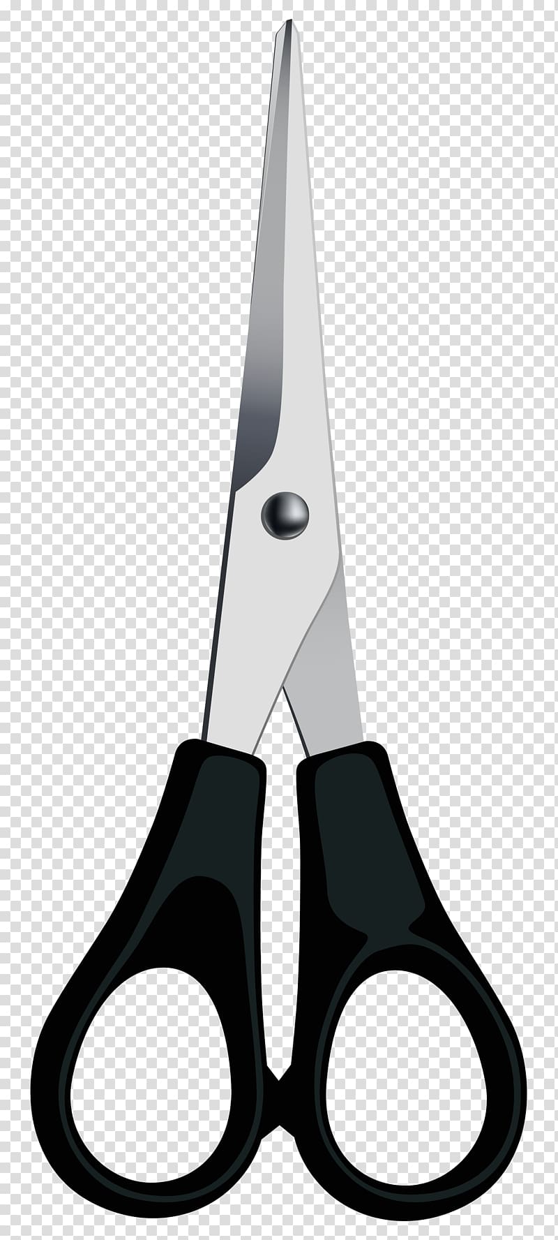 gray and black scissors , Scissors Cutting Tool Handle Material, Scissors transparent background PNG clipart