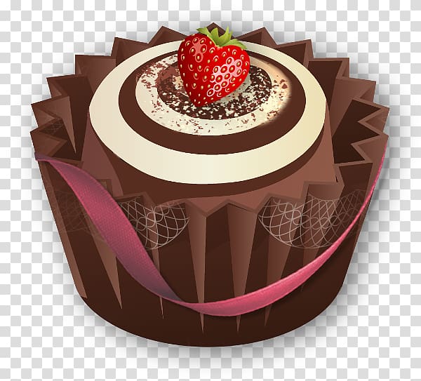 Strawberry cream cake Shortcake Pain au chocolat Chocolate cake, chocolate cake transparent background PNG clipart