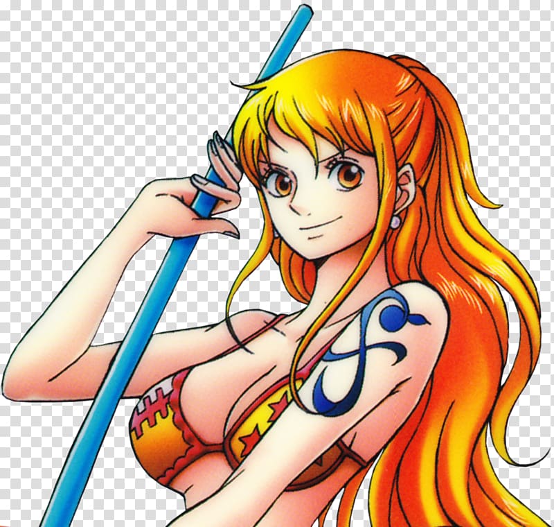 Nami One Piece Boa Hancock Drawing, one piece transparent background PNG clipart
