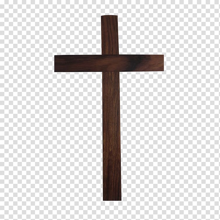 Crucifix Wood Christian cross Christianity, wood transparent background PNG clipart