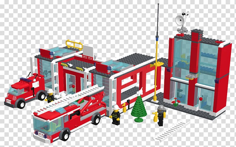 LEGO Toy block Motor vehicle Fire department, toy transparent background PNG clipart