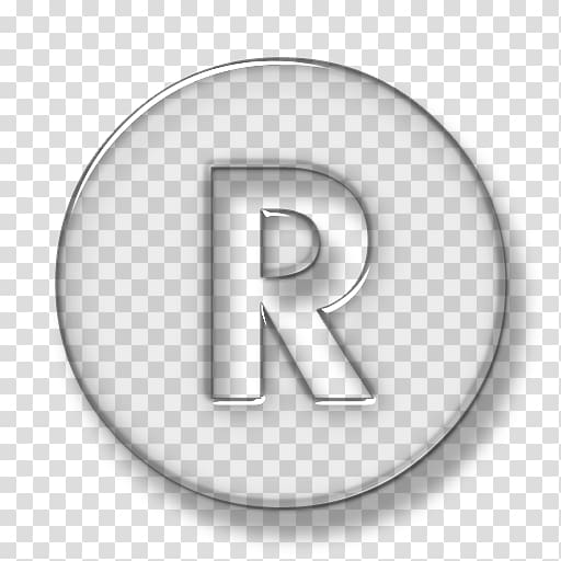 Registered trademark symbol Patent Intellectual property, Registered trademark transparent background PNG clipart