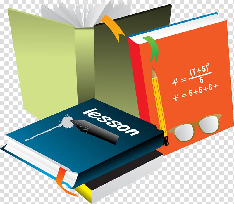 Euclidean Mathematics, Book collection transparent background PNG clipart