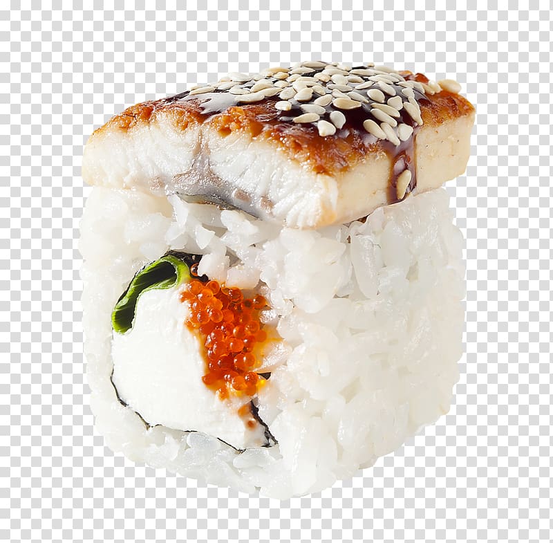 California roll Sushi Makizushi Tempura Pizza, sushi transparent background PNG clipart