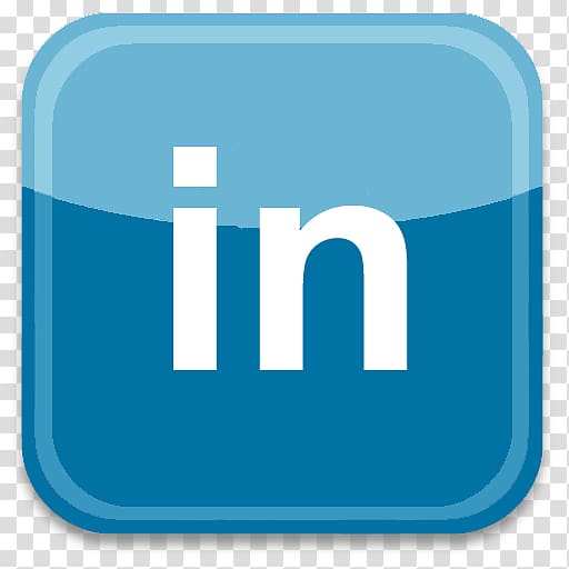 blue and white in , Social media LinkedIn Computer Icons Website Button, Get Linkedin Logo transparent background PNG clipart