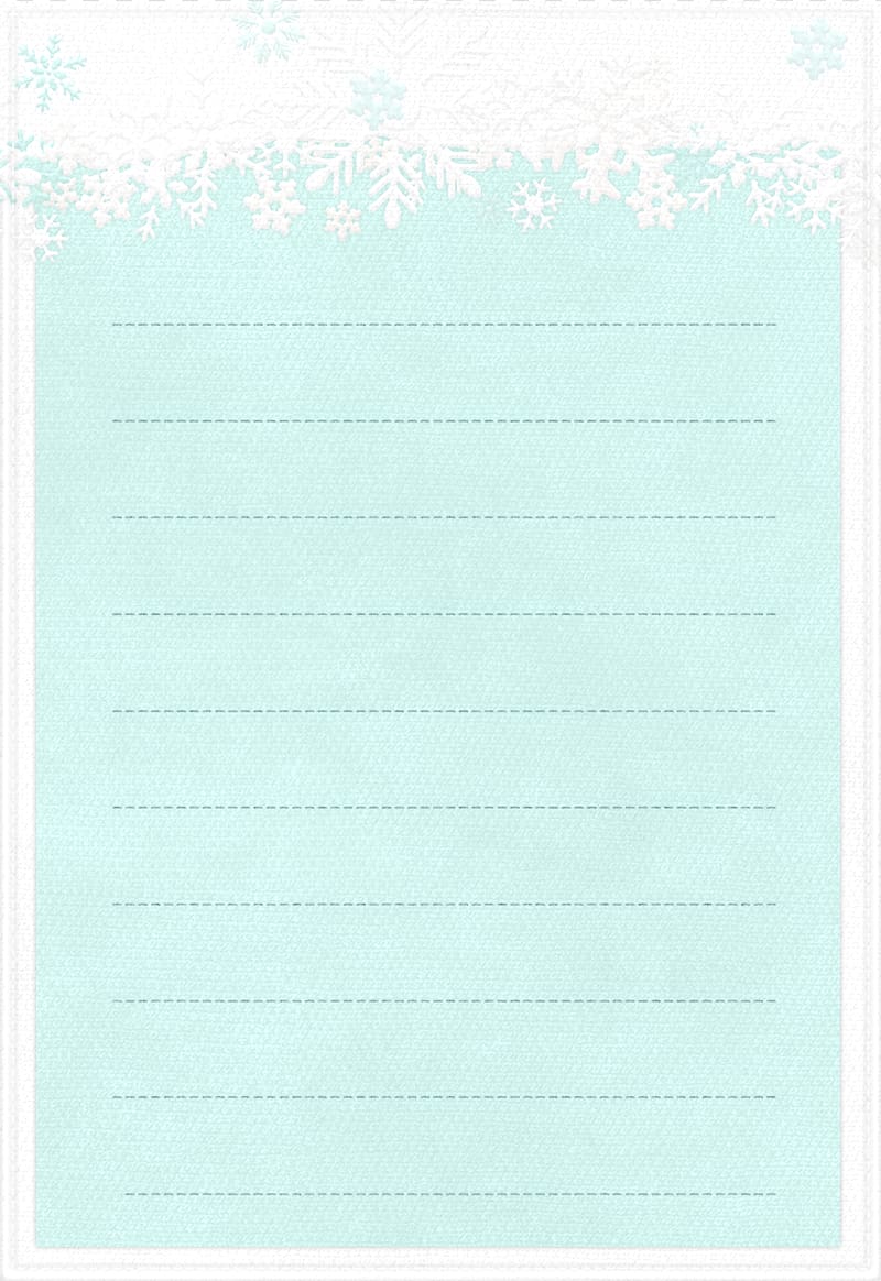 Paper Handwriting Notebook Font, Snowflake decoration Notepad transparent background PNG clipart