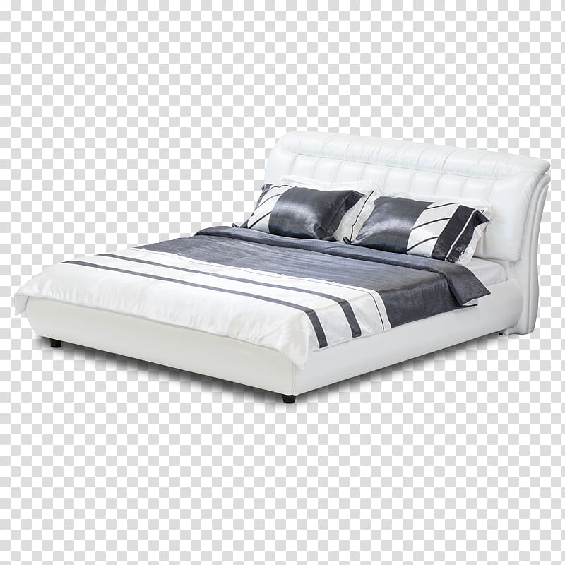 Bed frame Mattress Bedroom Bed Sheets, Mattress transparent background PNG clipart