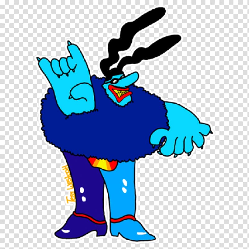 Chief Blue Meanie Blue Meanies The Beatles Yellow Submarine Texas Theatre, submarine transparent background PNG clipart