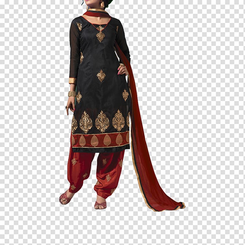 Shalwar kameez Patiala salwar Cotton Red Maroon, suit transparent background PNG clipart