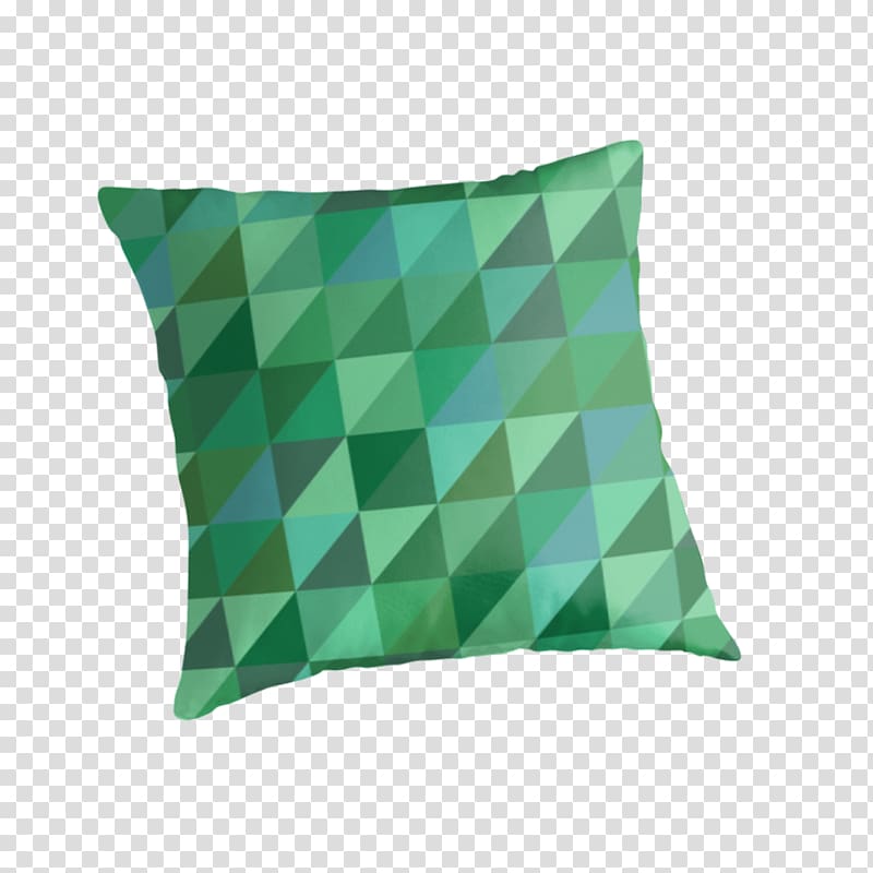Mosaic Throw Pillows Cushion Pattern, triangle mosaic transparent background PNG clipart