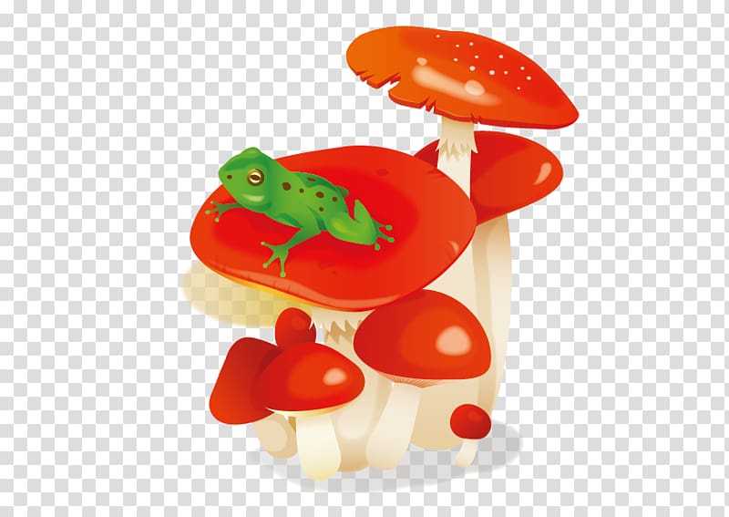 Fungus Mushroom Raster graphics , red mushroom transparent background PNG clipart