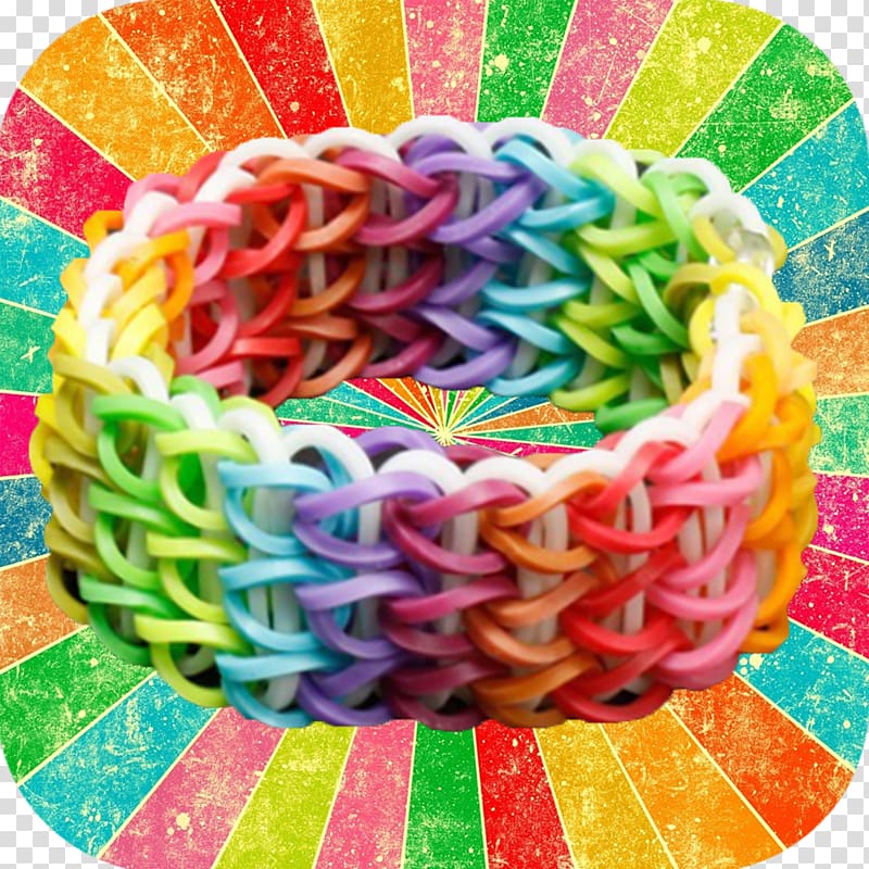 Rainbow Loom Bracelet Rubber Bands Jewellery Do it yourself, Jewellery  transparent background PNG clipart