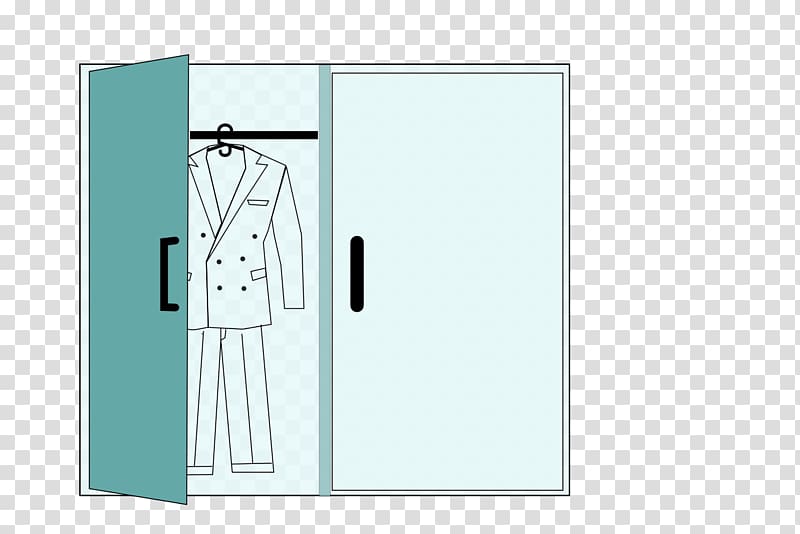 Armoires & Wardrobes Clothes hanger Door, design transparent background PNG clipart