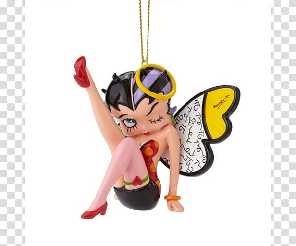 Betty Boop Winnie-the-Pooh Plate Character Ornament, exquisite frame material transparent background PNG clipart