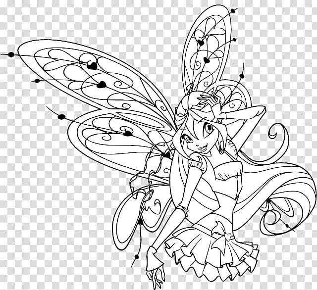 Bloom Stella Winx Club: Believix in You Tecna Aisha, painting transparent background PNG clipart