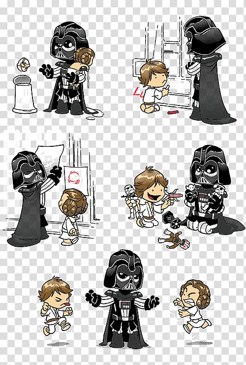 Anakin Skywalker Luke Skywalker Leia Organa Han Solo Father, Aymara New Year Day transparent background PNG clipart