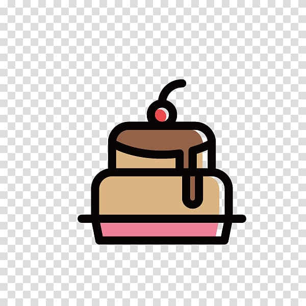Bakery Cake Icon, Cartoon cake,chocolate transparent background PNG clipart