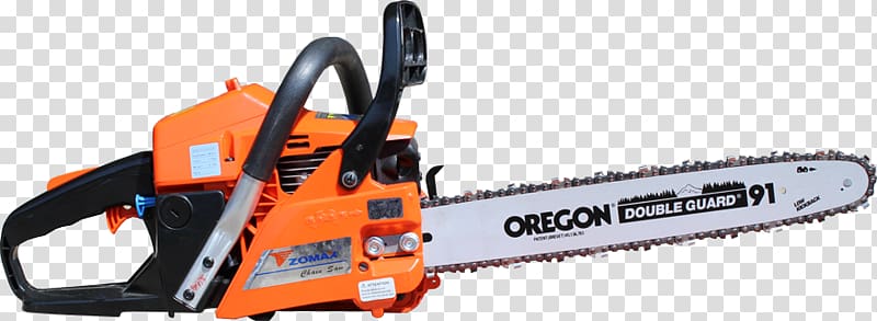 Chainsaw transparent background PNG clipart